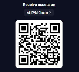 EVM wallet QR